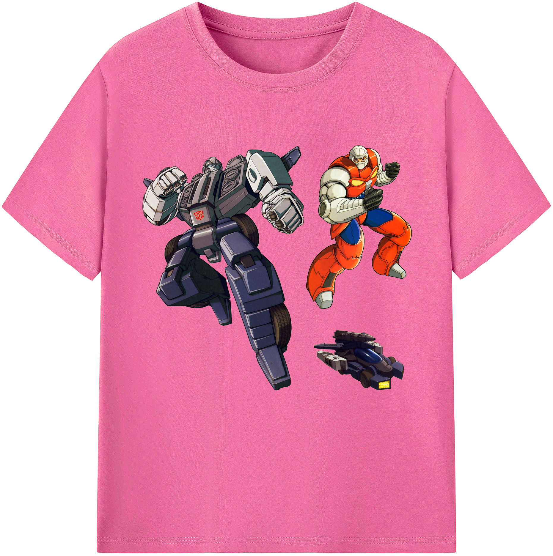 （画像用）  レディースカジュアルプリントTシャツ（綿100％）